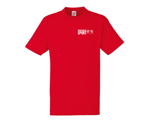 Sports Plus 2015 Cotton T-Shirt | Red