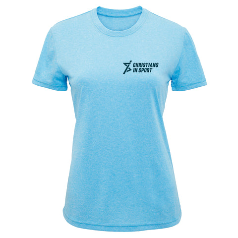 Ladies Performance T-Shirt | Aqua