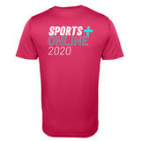 Sports Plus Online 2020 Ladies T-Shirt | Pink